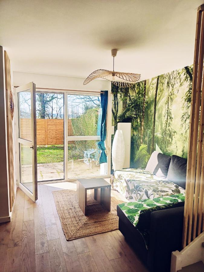 Beau Duplex Familial Avec Jardin Cloture Apartment Douvaine Bagian luar foto